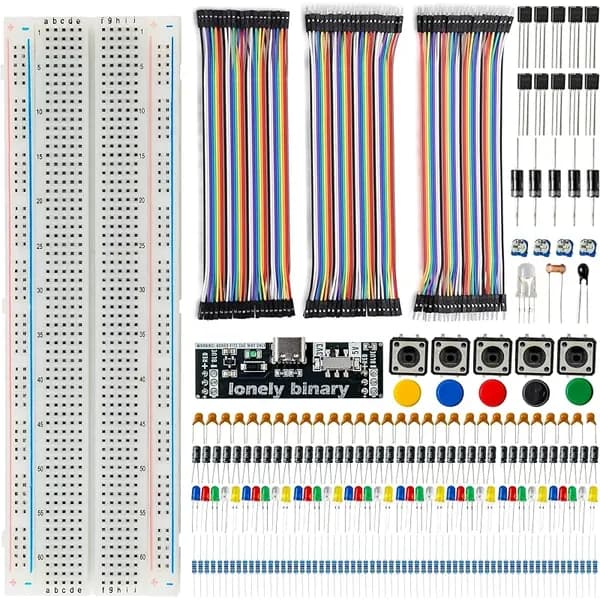 Electronics Starter Kit, 400+ Pieces