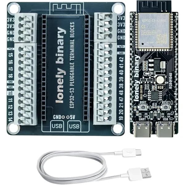 ESP32-S3 N16R8 Screwless Terminal Board