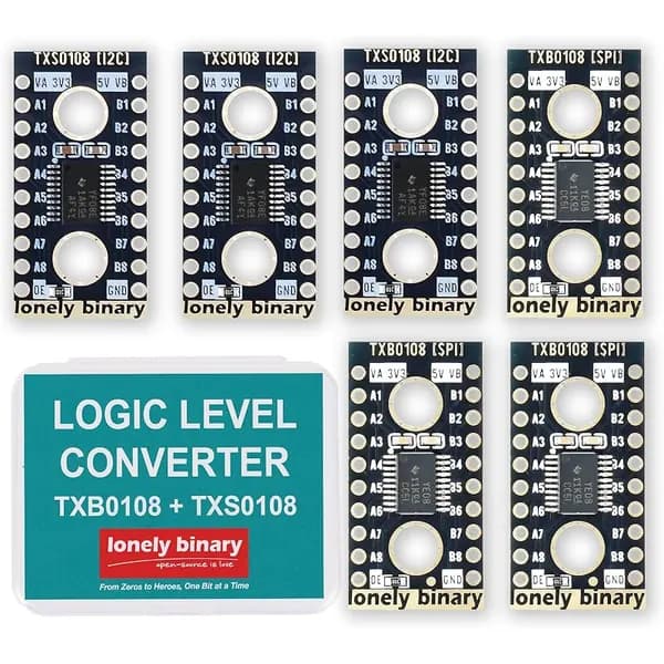 6-Pack TXB0108 / TXS0108 8-Channel Level Shifter