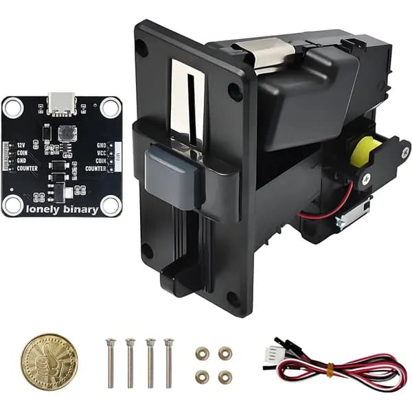 Arcade Coin Acceptor Module Kit, USB-C Powered