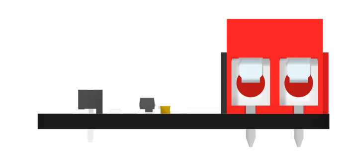 TK119 INA219 current monitor — side