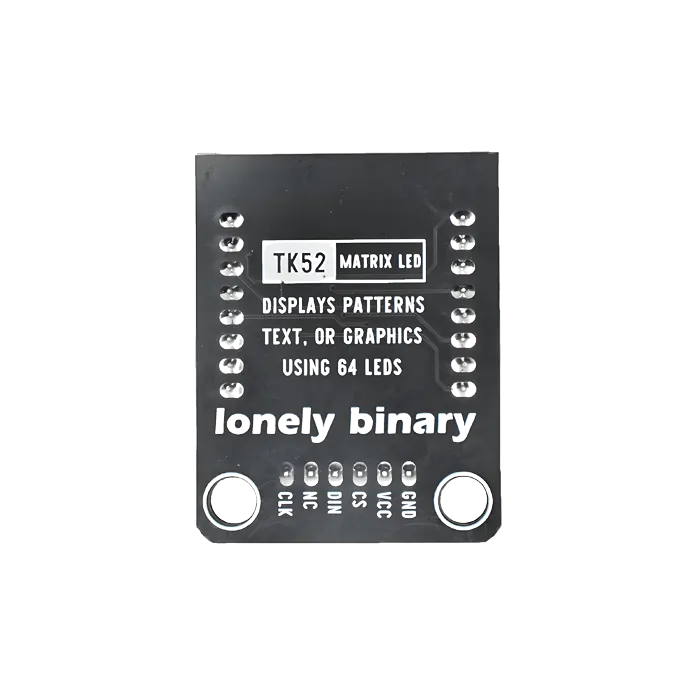 8x8 LED Matrix — back