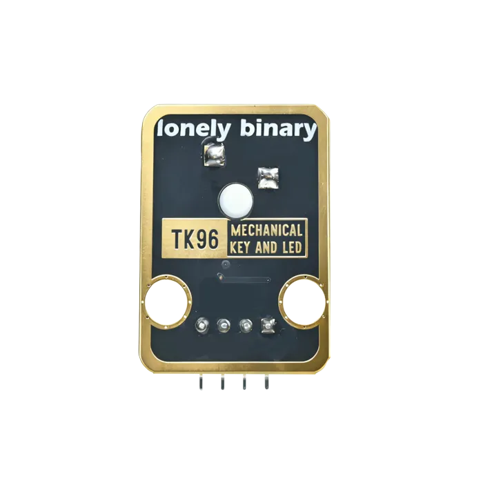 Mechanical Key and LED — back