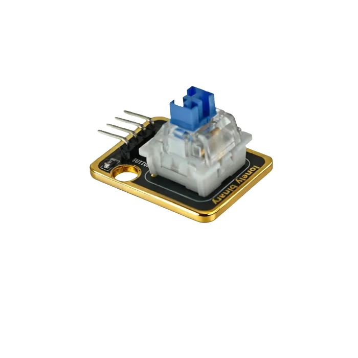 Mechanical Key and LED — side