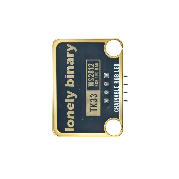 WS2812 RGB LED Bar — back