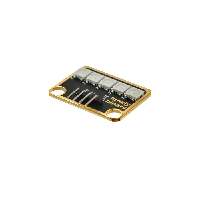 WS2812 RGB LED Bar — side
