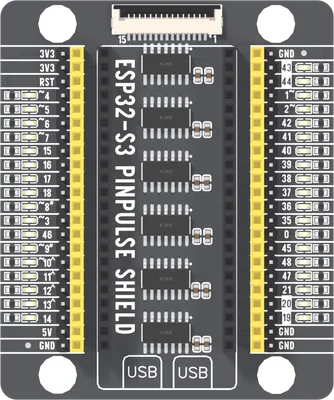 ESP32-S3 PinPulse Shield